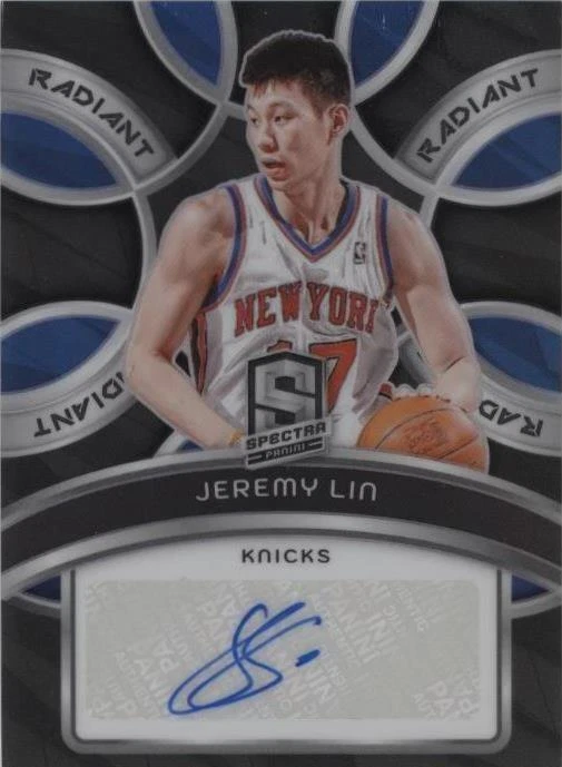 Jeremy Lin New York Knicks Basketball Sports Trading Cards