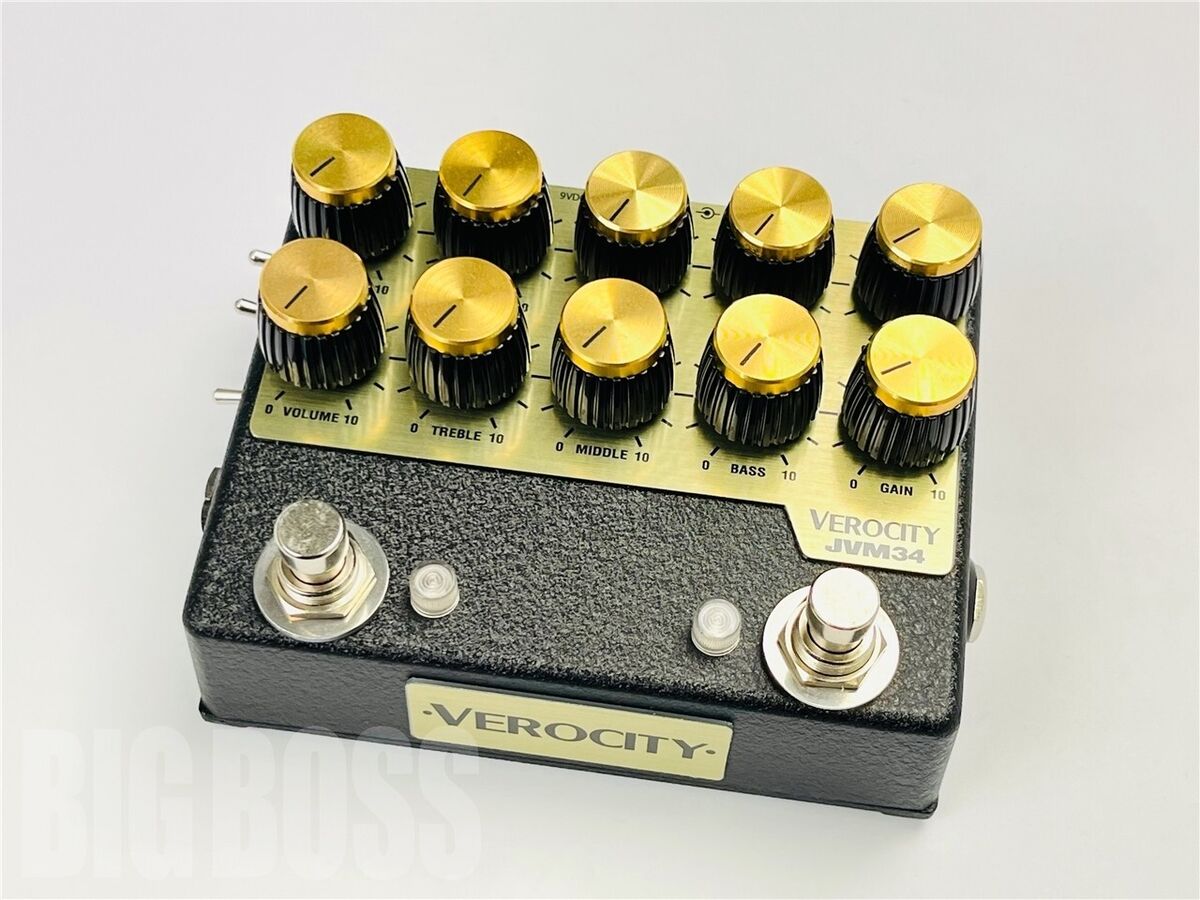 USED VeroCity Effects Pedals JVM34 Guitar Effects Distortion USED VeroCity Effects Pedals JVM34 Guitar Effects Distortion