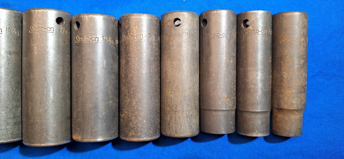 Snap-On 309SIMYA +2 11pc 1/2" dr SAE DEEP 6pt impact socket set 1-5/16" - 1/2" - Picture 3 of 10