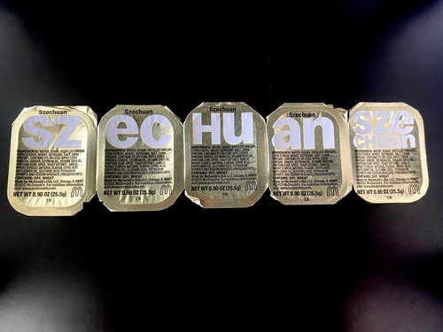 Mcdonald's Szechuan Sauce (KOMPLETTES SET VON 5) - Bild 1 von 2