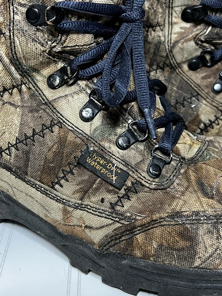 Lacrosse Silencer 8” Realtree 1000 Gram Mens Boot Sz 11 1/2 Camouflage - Image 3 of 4