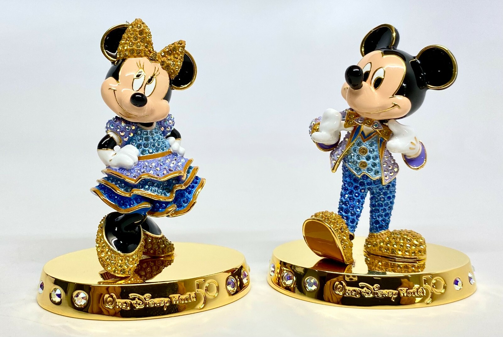 New Disney Arribas Brothers Swarovski 50th Celebration Mickey 