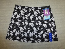 NWT Tranquility by Colorado Clothing Shadow Flowers print workout skort Sz L