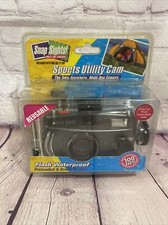 Snap Sights Mutil Use Camera Waterproof 35mm 400 ASA Sport Utility Cam Flash New