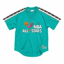 Mens Mitchell & Ness NBA Mesh V-Neck Allstar 1996