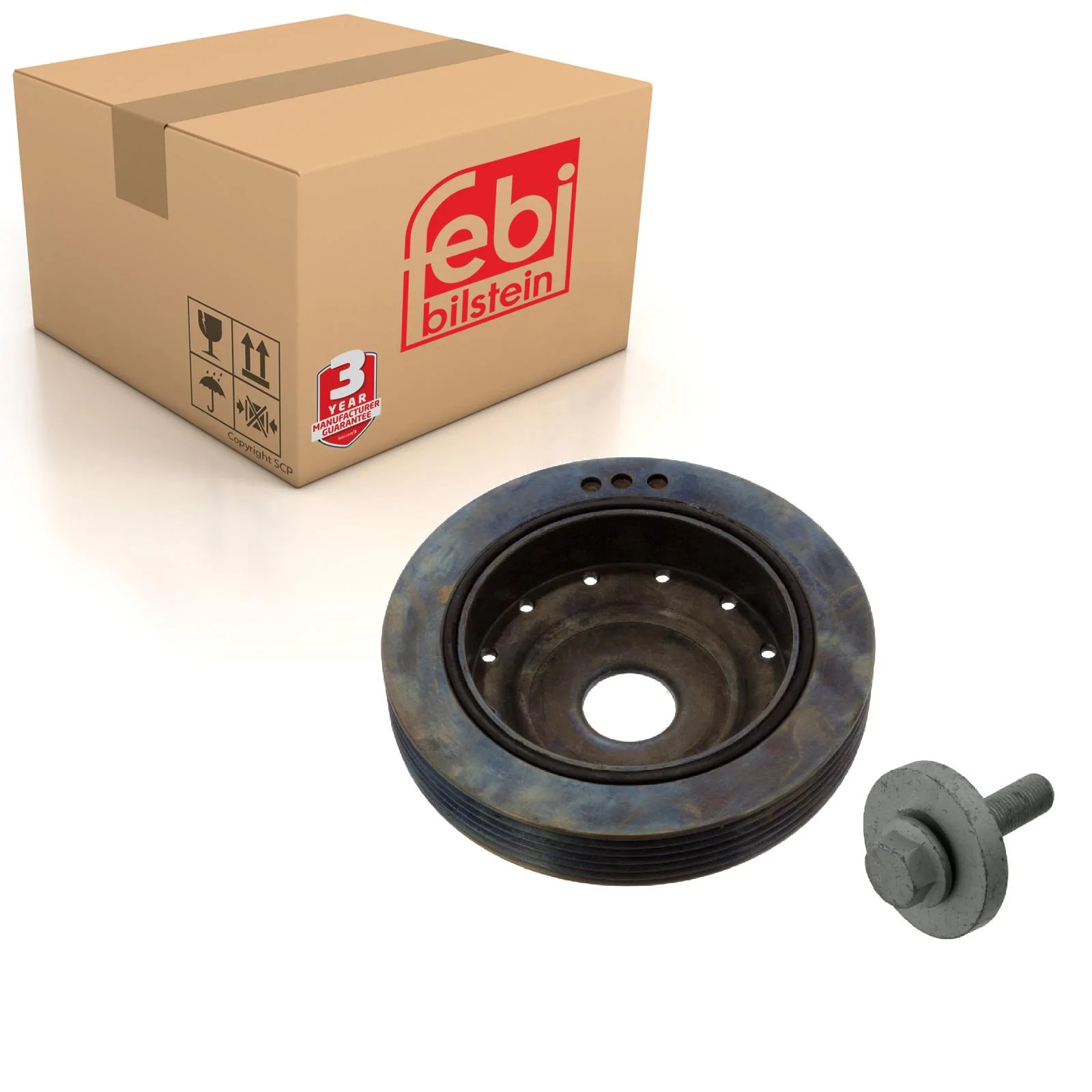 Crankshaft Pulley 45179 FEBI BILSTEIN for RENAULT KANGOO Express CLIO Mk II - Image 19