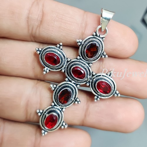 Pendentif En Argent Sterling 925 Avec Triplet D'opale - Forme Larme, Fait Main - Bijou Bohème