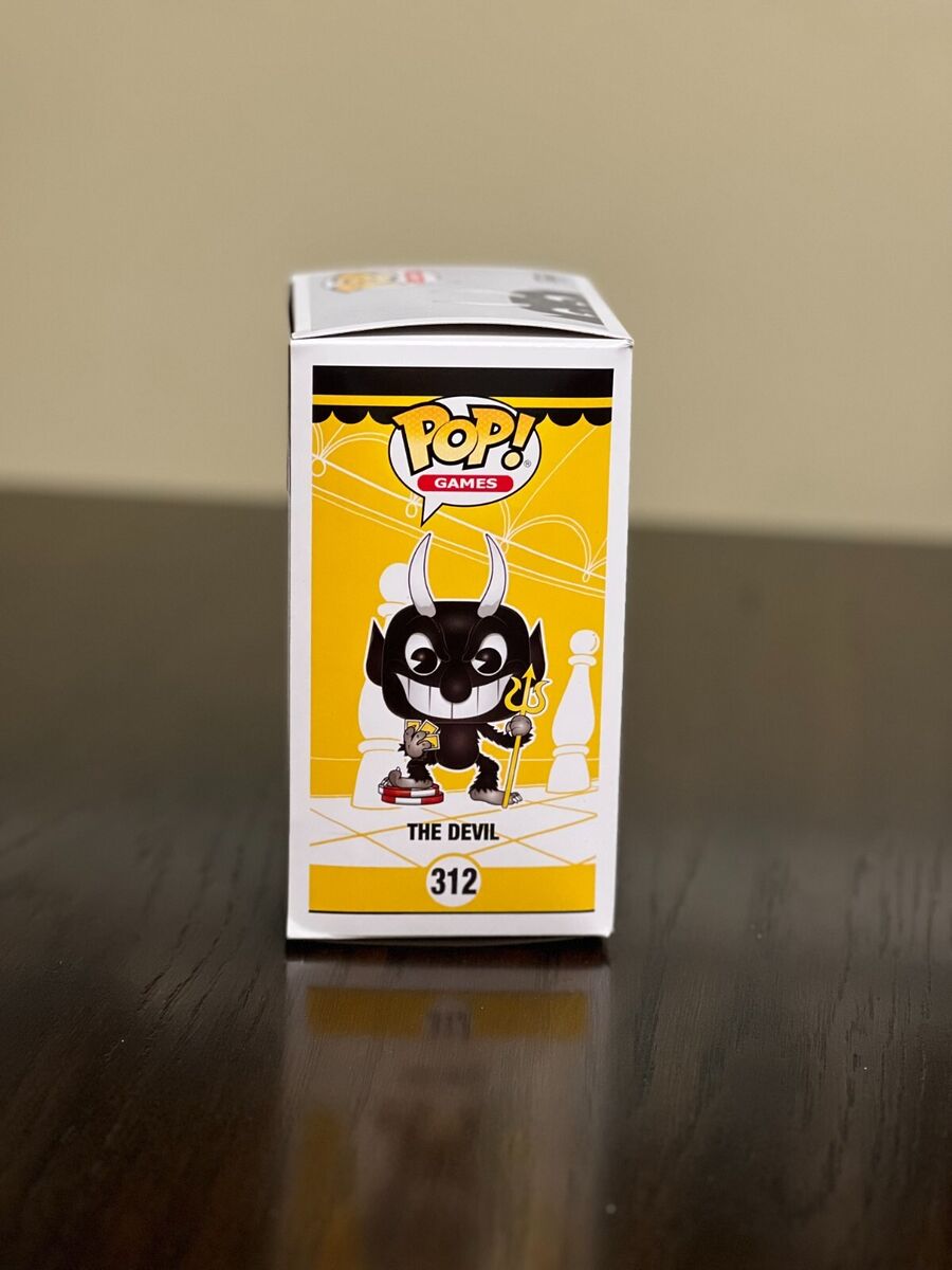  Funko Pop! Games: Cuphead - The Devil Collectible Figure : Toys  & Games