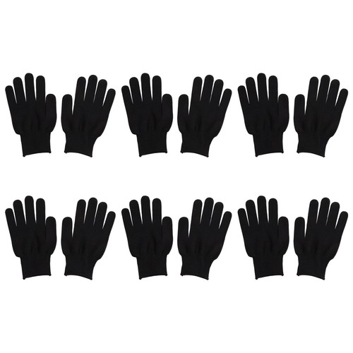 6 Paare Hitzebeständige Handschuhe Grillte Skewers Kochhandschuhe Atmungsfähig - Bild 14 von 21