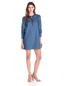 bcbg denim dress