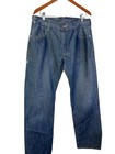 Men's Levi's Strauss & Co Slim Straight Leg Blue Jean Pant Sz 36 x32 — photo 1