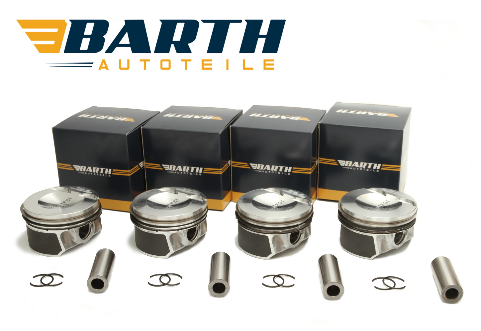 4x Juego de pistones NUEVO VW 2.0 TFSI TSI CDH CCZA CJKA Ø 21mm 06H107065AB 06H107065AM