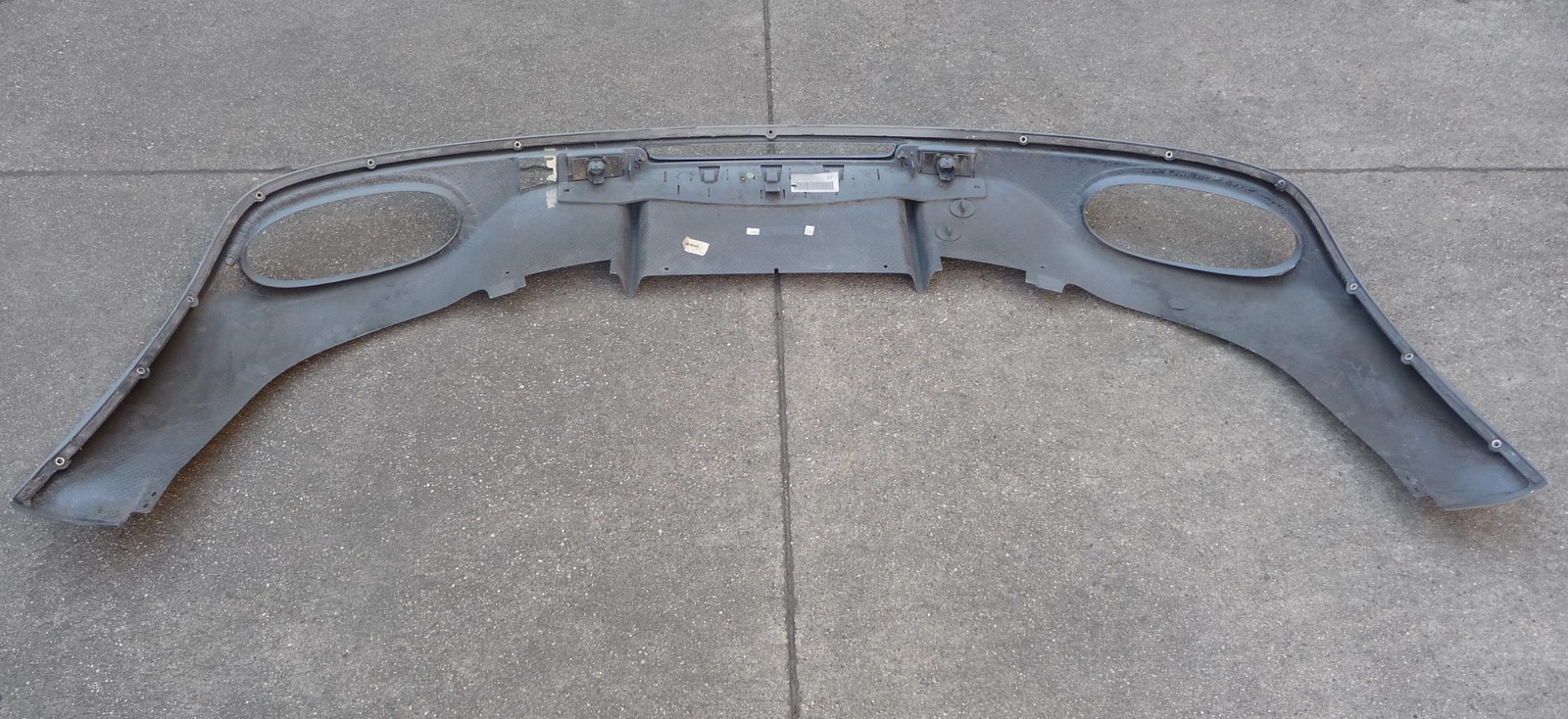 14-15 Bentley Continental GT GTC Rear Bumper Lower spoiler skirt 3W3807593A OE