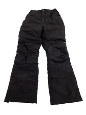Lands End Size 14 Black Snow Pants Insulated