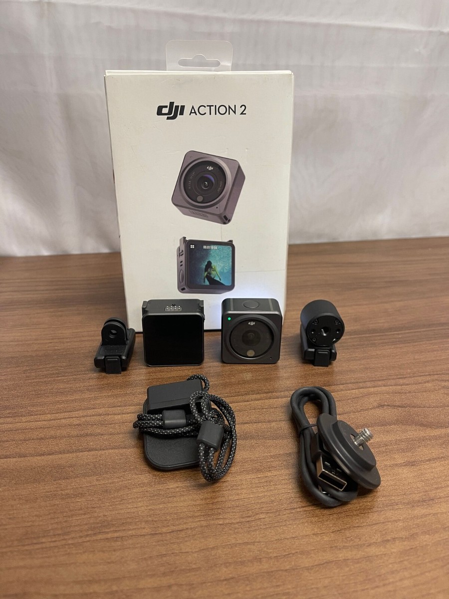 DJI Action 2 MC211 Black Dual Screen Combo With Battery DJI Action 2 MC211 Black Dual Screen Combo With Battery