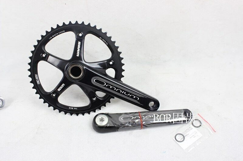 SRAM TruVativ Omnium 165mm 48T Black Track Crankset With GXP SRAM TruVativ Omnium 165mm 48T Black Track Crankset With GXP