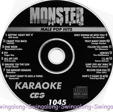 MALE POP MONSTER HITS 1045 KARAOKE CD G NSYNC,Sugar Ray,Elton John,NEW