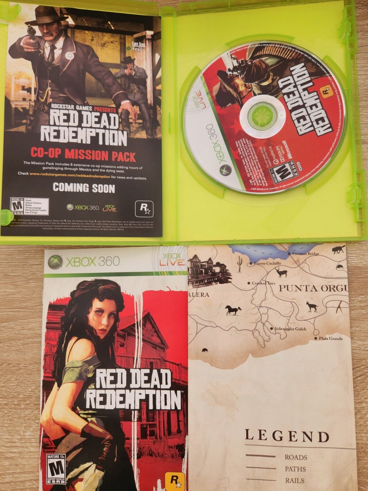 Red Dead Redemption -- Special Edition (Microsoft Xbox 360, 2010)  710425398131