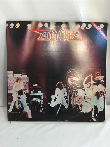 Angel - Live Without a Original Double Vinyl LP Casablanca 7203 VG+