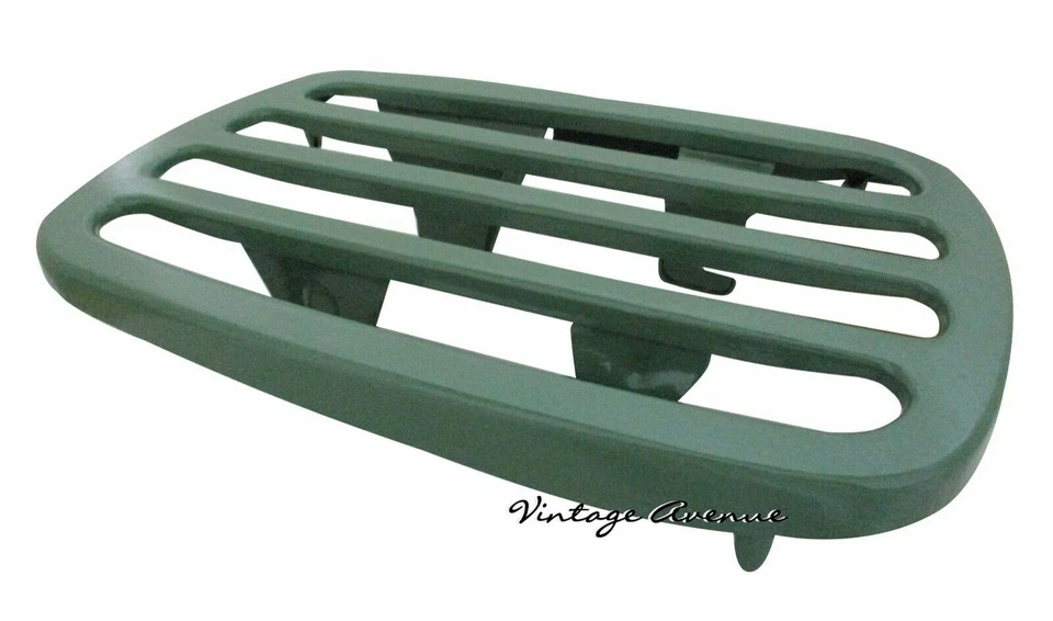 Guardaequipaje porta ruedas guardabarros asiento trasero honda c100 ca100 c102 ca102 - verde Foto 2 de 4