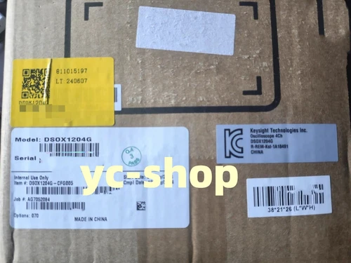 KEYSIGHT DSOX1204G Oscilloscope (standard bandwidth 70MHz) Fast