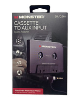 Monster - Cassette To AUX Audio Adapter