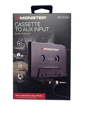 Monster - Cassette To AUX Audio Adapter
