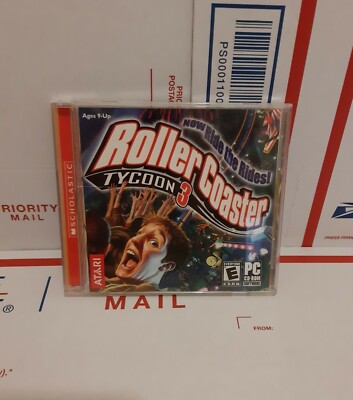 Roller Coaster Tycoon 3 - PC CD-ROM - Atari