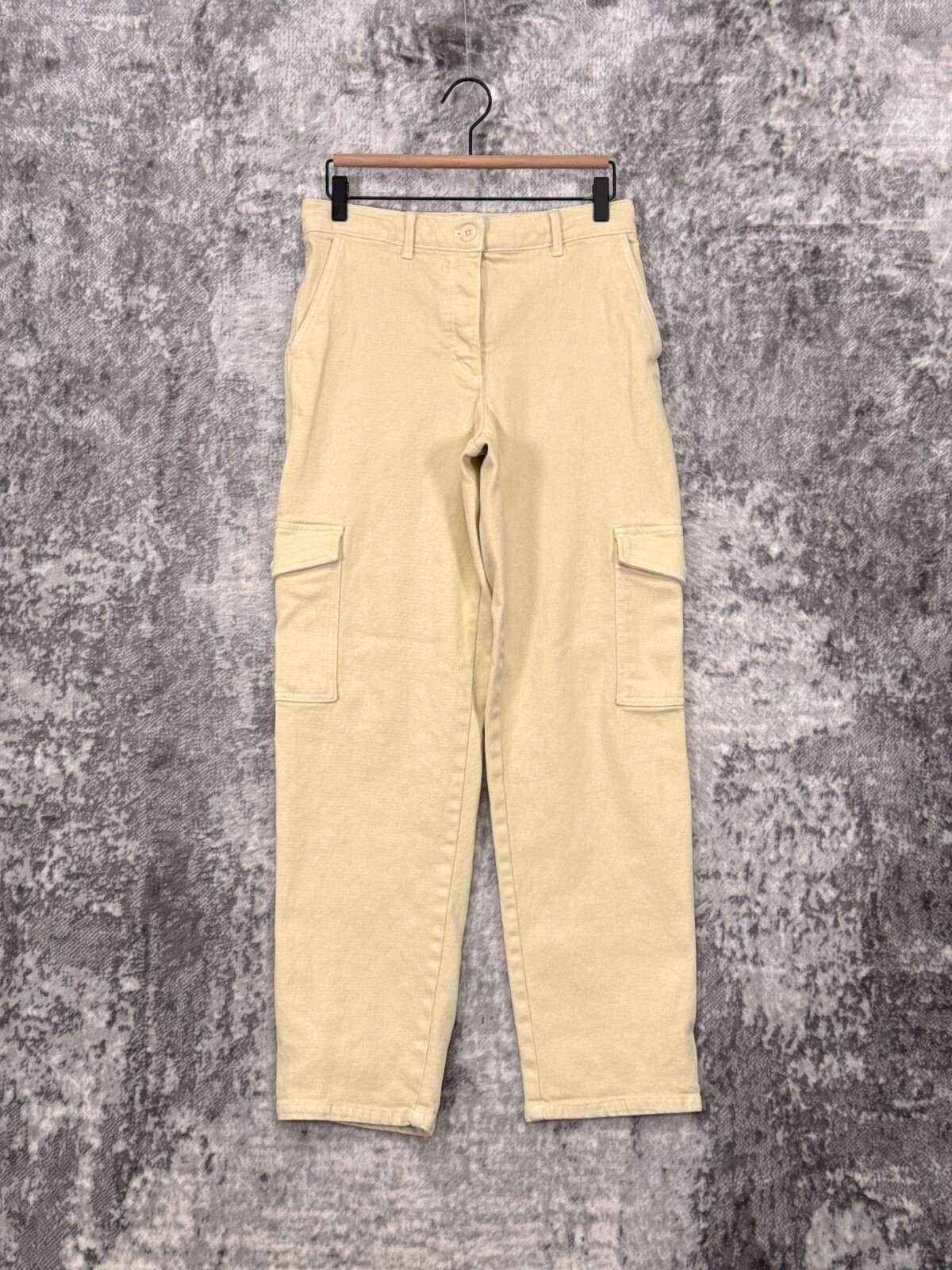 Wilfred Free Aritzia Yellow Twill Cargo Pants Size 6 Gem