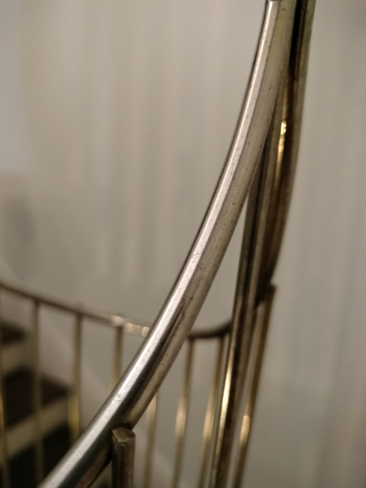 Umbrella Stand Timeless Wood Handle Metal Wire Formed Stand Astounding Find 