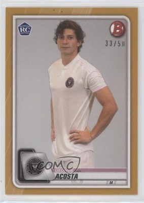 2020 Bowman MLS Gold 33/50 George Acosta #75 Rookie RC nu7