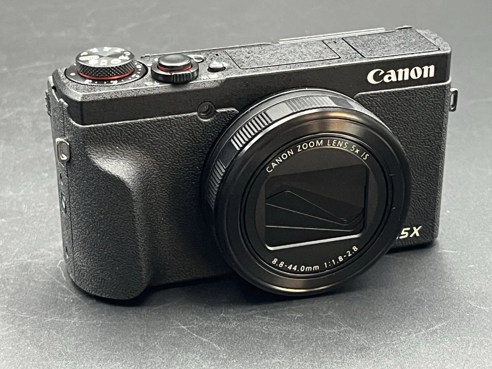 Canon PowerShot G5 X Mark II BK 20.1 MP Compact Camera Tested Free Ship - Image 3 of 4