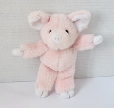 Mary Meyer Mini Pink Pig Plush Curly Tail Stuffed Animal Toy Vintage 1992 7"