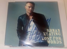 Ronan Keating Signed Lost For words CD Single Pop Music Boyzone 100% Genuine