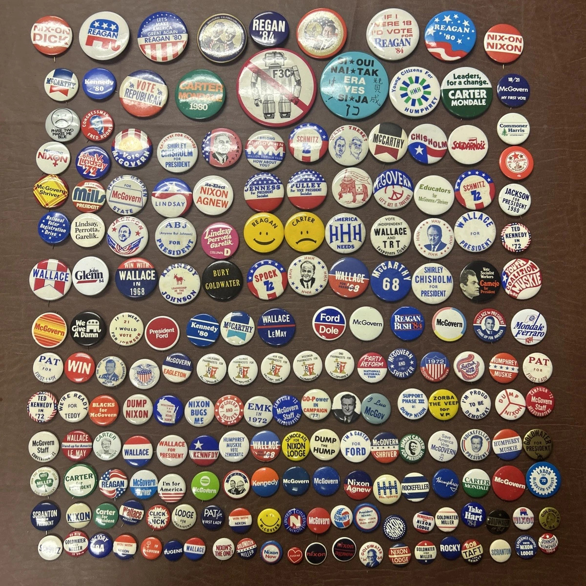 Political Buttons Lot for sale | eBay