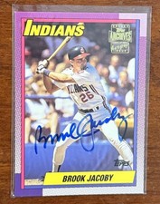 2003 Topps Archives Brook Jacoby Auto #FFA-BJA Cleveland Indians 1990