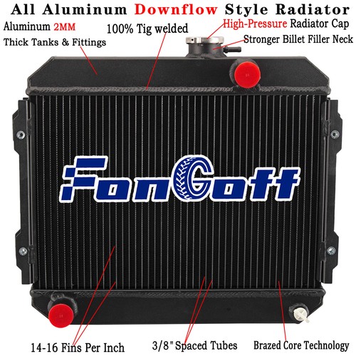 3 Row Radiator For 1974-1985 Toyota Corolla KE30 KE35 KE55 KE38 KE70 MT