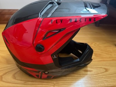 Fly Racing Kinetic Straight Edge Helmet with Goggles (Large)