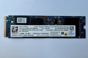 Intel Optane H10 512GB NVMe SSD + 32GB Optane M.2 2280 Pcie 3x4