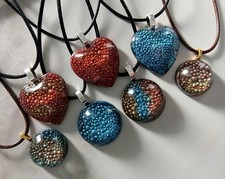 Handmade Resin Bubble Necklaces