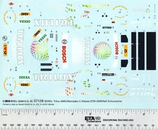 Revell Trilux AMG Mercedes C-Klasse DTM. 2009 1/24 Decal