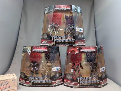 Transformers Revenge of the Fallen Titanium TRU  Blackout Cliffjumper Dead End