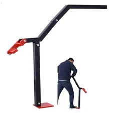 Rod/Post Puller Tool for Easy Extraction of Fence Posts Metal Construction