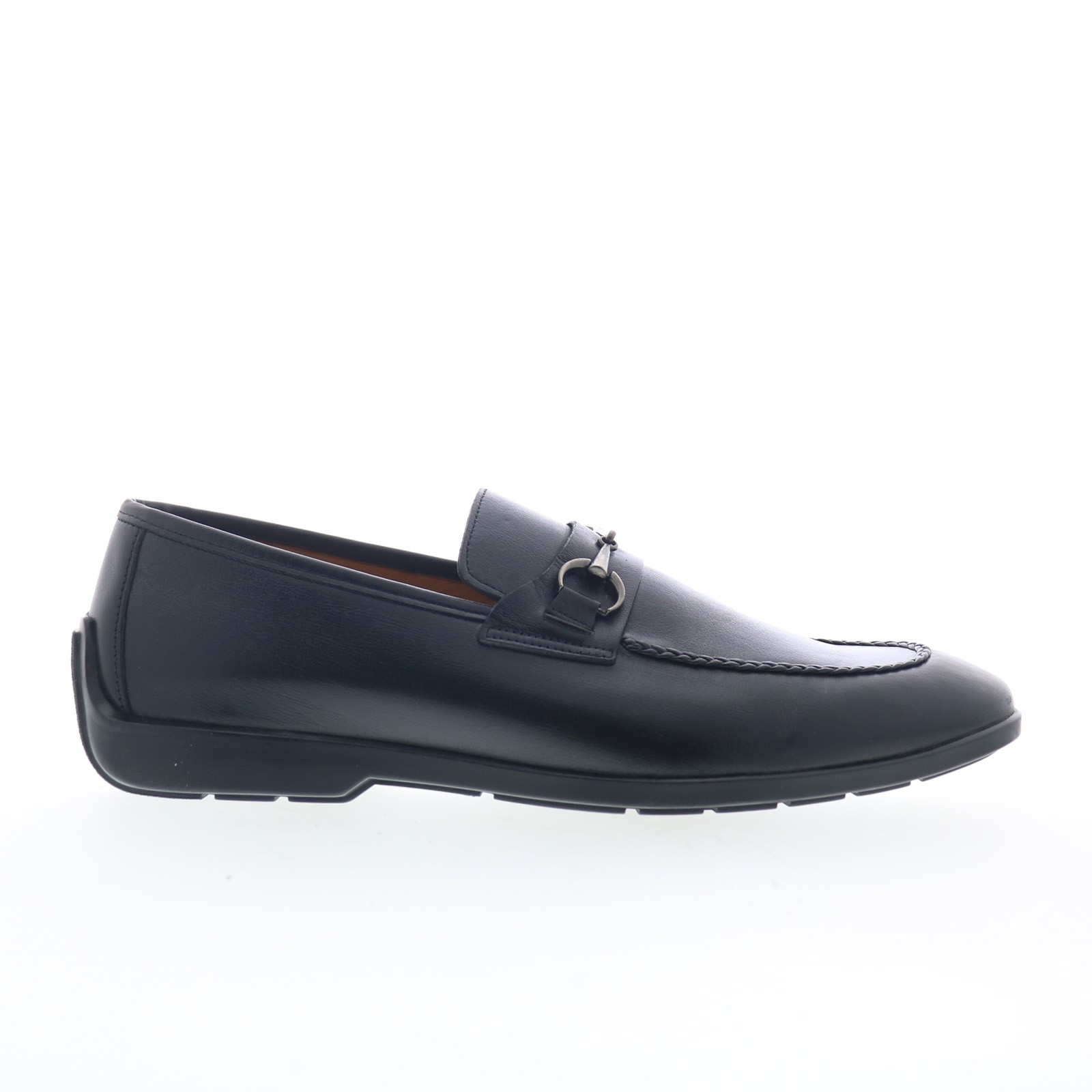 Mezlan 23497 Mens Black Leather Slip On Loafers - Slip Ons Casual Shoes 9 52890₽