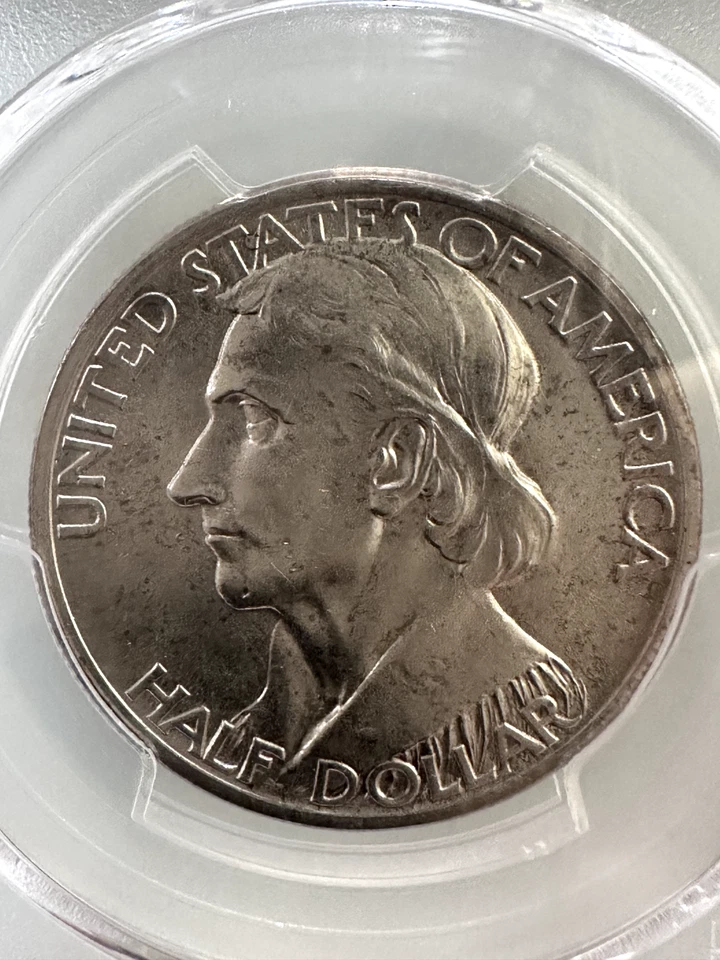 1937 Boone Commemorative Half Dollar PCGS MS64 - High Demand - Image 3 of 4