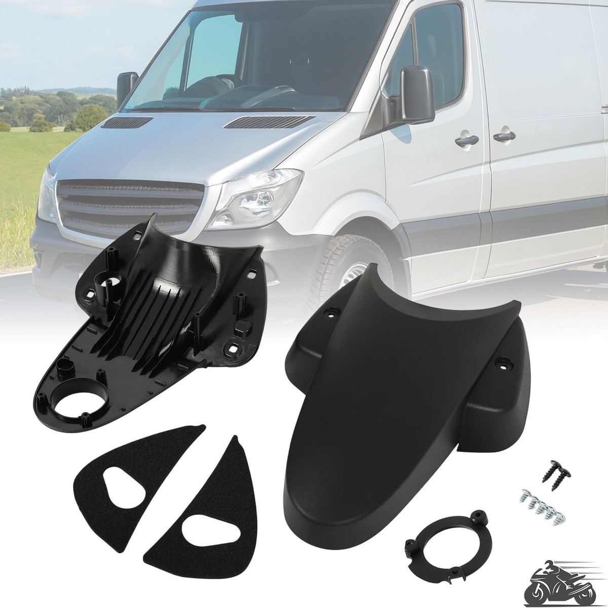 Reverse Backup View Camera Case Housing ABS For Mercedes-Benz