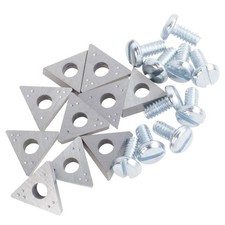 10pcs Ammco 40435 Pos Rake Carbide Bits Accu Turn Lathe