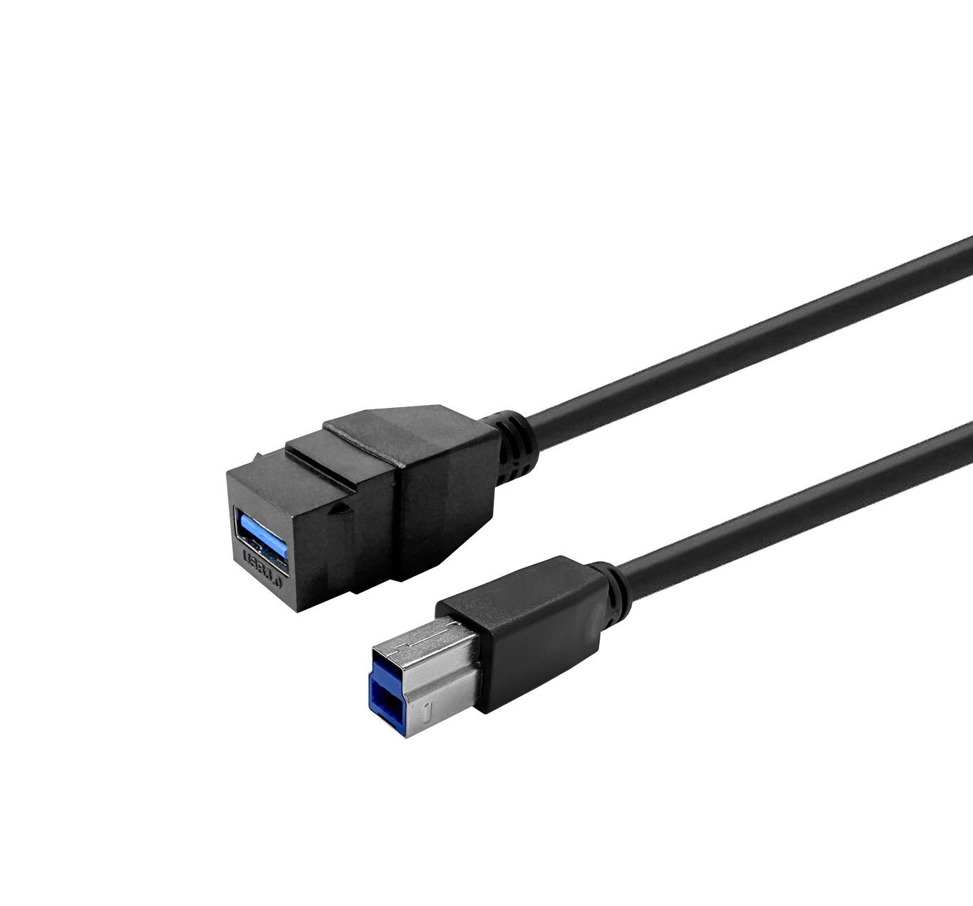 Vivolink PROKEYUSB3AFBM1B Keystone Black USB3.0