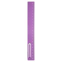 Gerader Lineal 20Cm Metrisch Metalllineal Aluminiumlegierung Rose