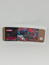 STREET FIGHTER II 2 (NOE) SUPER NINTENDO / SNES replacement label